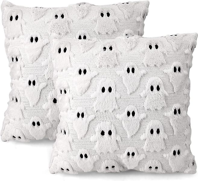 Coonoor Kissenbezug 2 Stück Halloween Kissenbezug günstig online kaufen