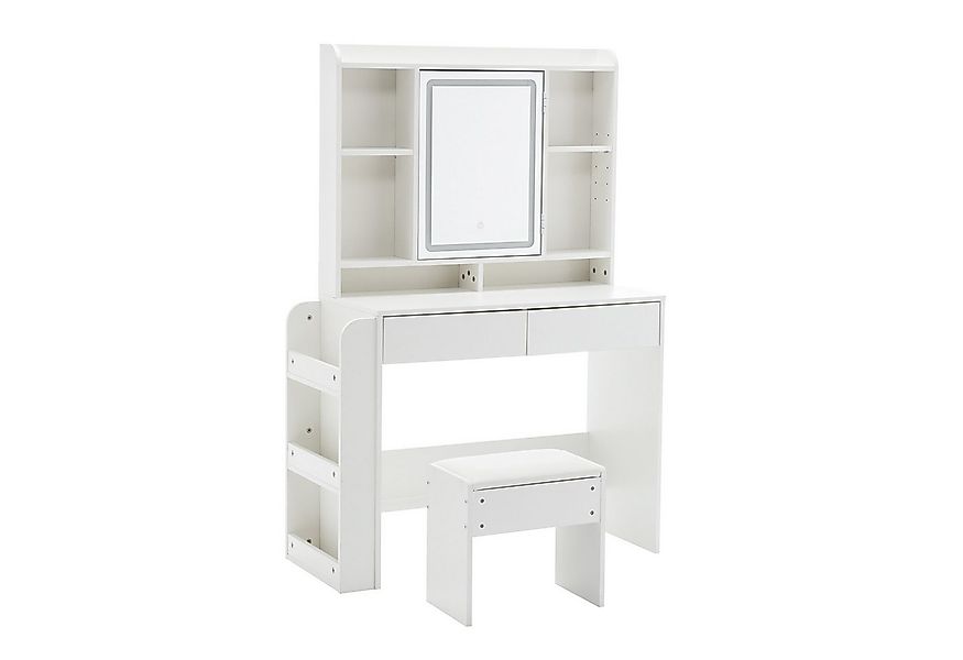 Thanaddo Schminktisch Schminktisch mit Spiegel,LED-Beleuchtung mit Einstell günstig online kaufen