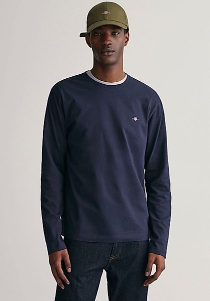 Gant Langarmshirt REG SHIELD LS T-SHIRT günstig online kaufen