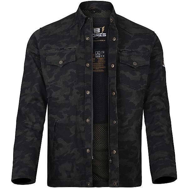 Bores Motorradjacke Bores Militaryjack Jacken-Hemd camouflage günstig online kaufen