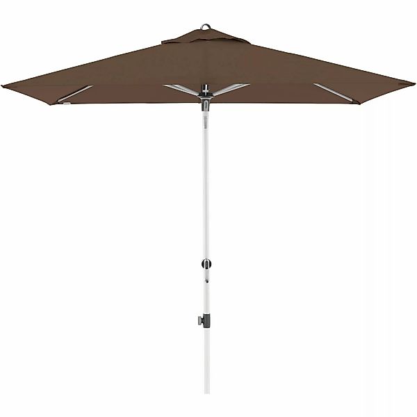 Doppler Marktschirm Expert 220 cm x 140 cm Greige mit Knickfunktion günstig online kaufen