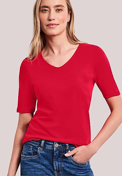 STREET ONE T-Shirt im soften Baumwoll-Mix günstig online kaufen