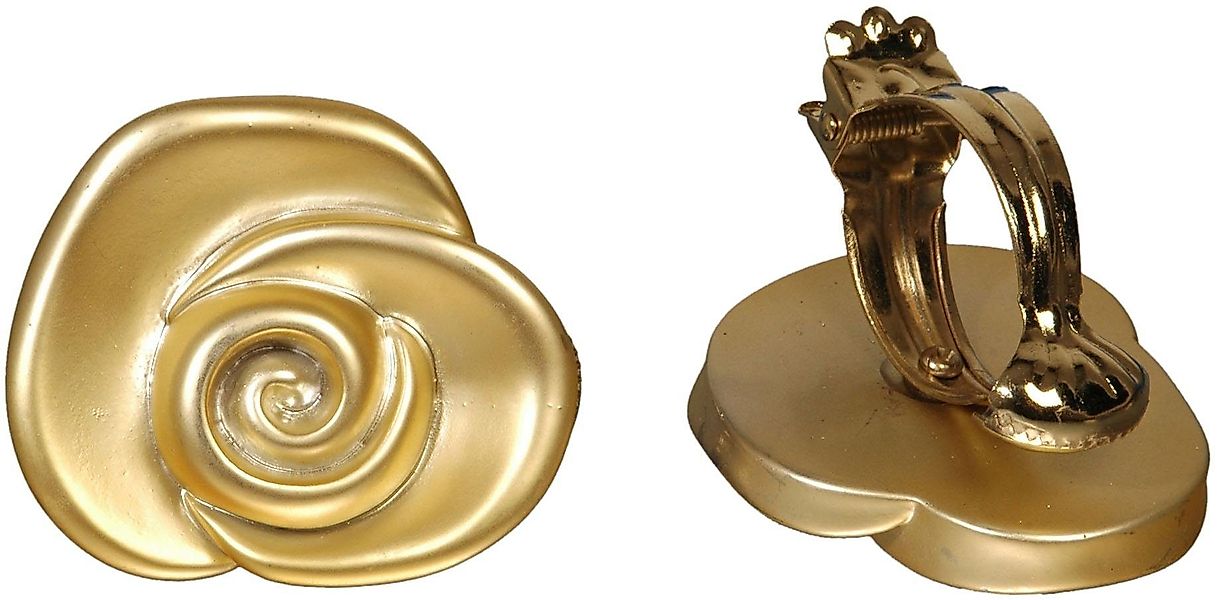 Liedeco Dekoklammer Rose, Gardinen, Vorhänge, (Packung, günstig online kaufen