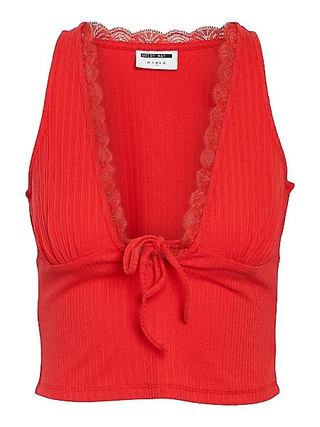 Noisy may Shirttop Top mit Spitzen günstig online kaufen