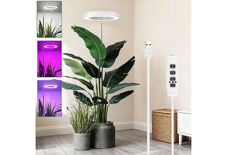 Laybasic Pflanzenlampe 72LEDs Pflanzenlampe Vollspektrum,Garten Zimmergewäc günstig online kaufen