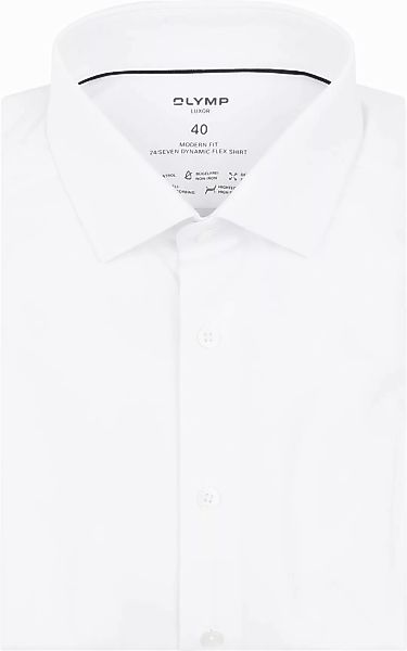 OLYMP Luxor 24/Seven Hemd Weiß - Größe 48 günstig online kaufen