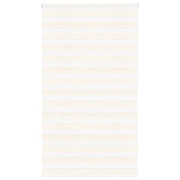 vidaXL Doppelrollo Marmorbeige 125x230cm Stoffbreite 120,9 cm Polyester 401 günstig online kaufen