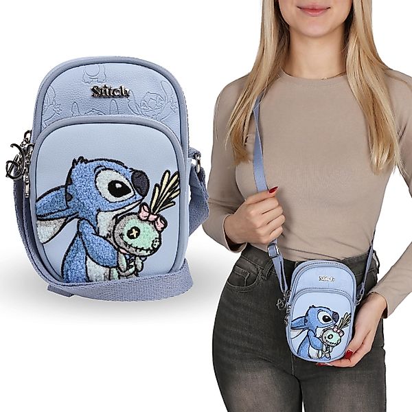 Sarcia.eu Handtasche Disney Stitch Blaue Minihandtasche,verstellbarer günstig online kaufen