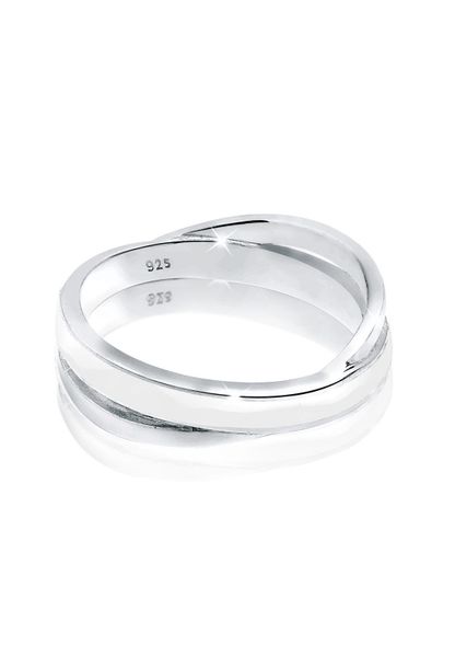 Elli Fingerring Wickelring Emaille 925 Silber günstig online kaufen