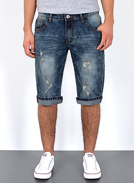 ESRA Jeansshorts Herren kurze Jeanshose mit günstig online kaufen