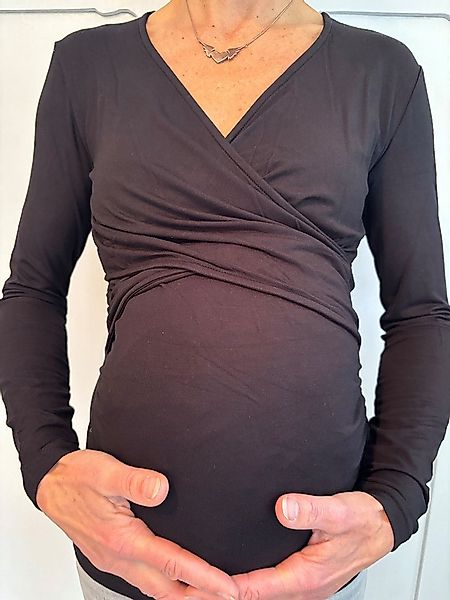 petit amour Umstandsshirt GIL Umstandsmode Stilltop Langarm für Schwangere günstig online kaufen