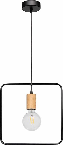 BRITOP LIGHTING Pendelleuchte »CARSTEN WOOD«, 1 flammig, Leuchtmittel E27 günstig online kaufen