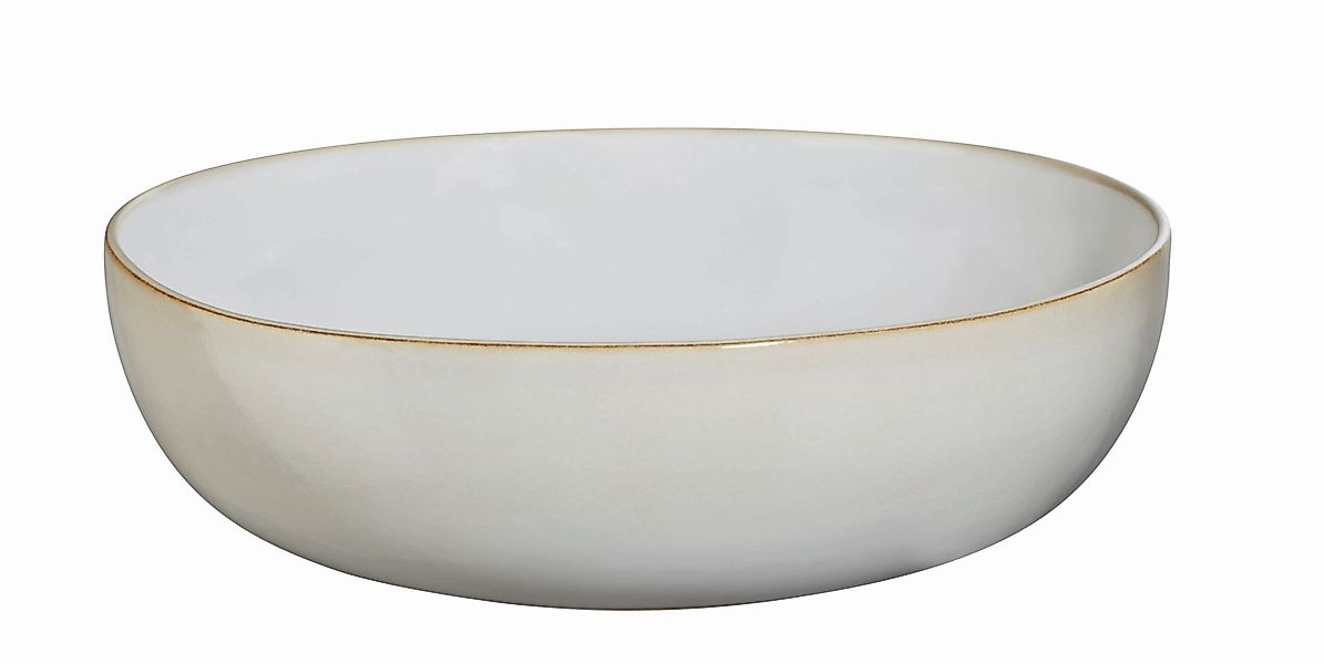 Salatschale Saison – Keramik Servierschüssel Ø29,5 cm sand günstig online kaufen