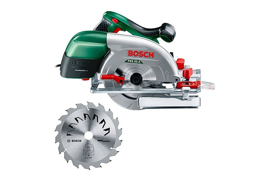 Bosch Home & Garden Handkreissäge PKS 55 A, 230 V, 160 mm, inkl. HM-Sägebla günstig online kaufen