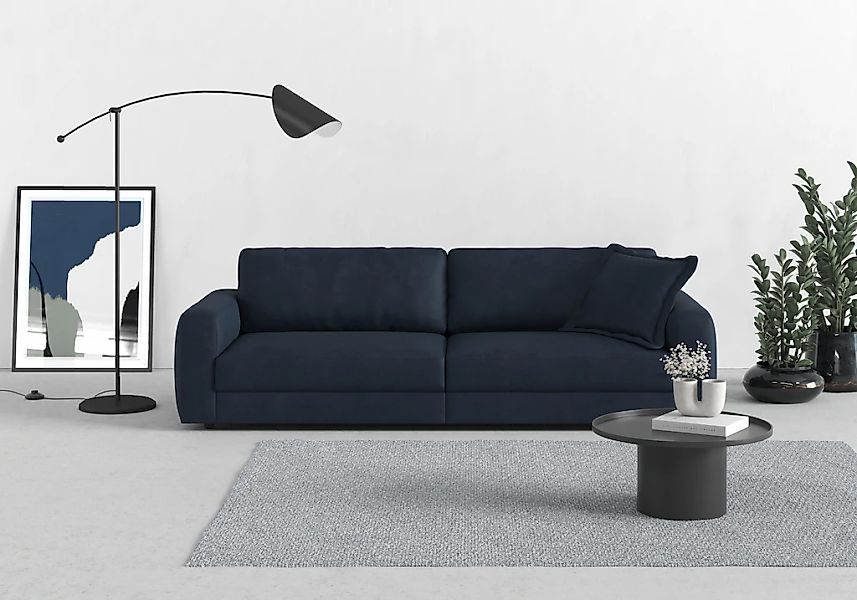 TRENDMANUFAKTUR Big-Sofa "Bourbon" extra tiefe Sitzfläche, wahlweise mit Si günstig online kaufen