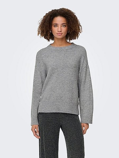 ONLY Strickpullover ONLRENE LIFE LS BUTTON O-NECK CC KNT günstig online kaufen