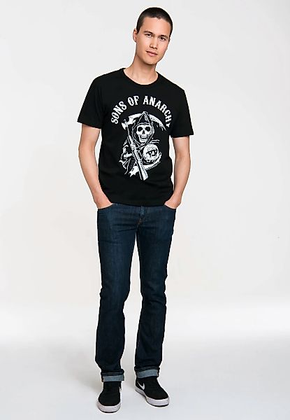 LOGOSHIRT T-Shirt "Sons of Anarchy Logo", mit Sons of Anarchy-Print günstig online kaufen