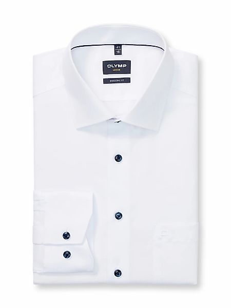 OLYMP Businesshemd "Luxor modern fit" feine Struktur, Modern Fit, New Kentk günstig online kaufen