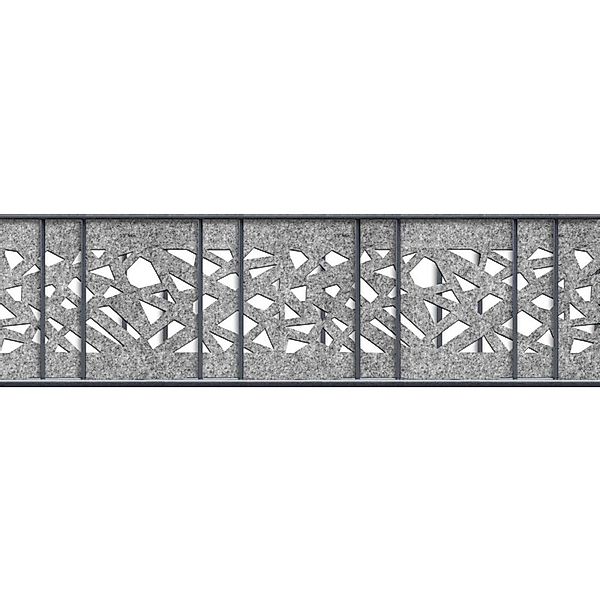 zaunzu Sichtschutzstreifen Design Vlies Graphic für günstig online kaufen
