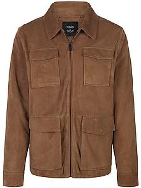 Lederjacke Louis Sayn beige günstig online kaufen