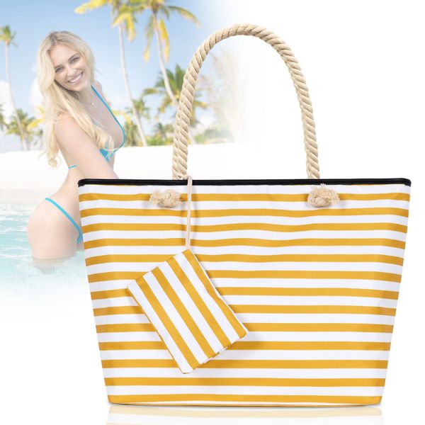 TAN.TOMI Strandtasche Grosse Strandtasche Shopper Mit günstig online kaufen