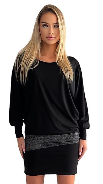 Mississhop Partykleid Damen Minikleid festlich Glitzer günstig online kaufen