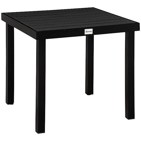 Outsunny Gartentisch für 4 Personen Gartenmöbel günstig online kaufen