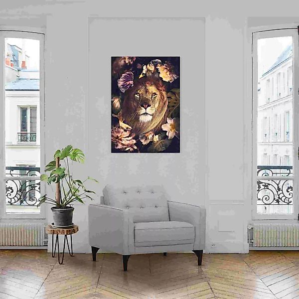 Reinders! Acrylglasbild »Dschungel-Löwe« günstig online kaufen
