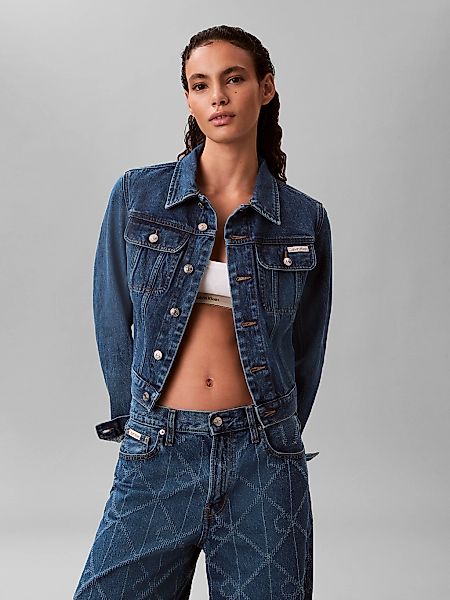 Calvin Klein Jeans Jeansjacke ohne Kapuze günstig online kaufen