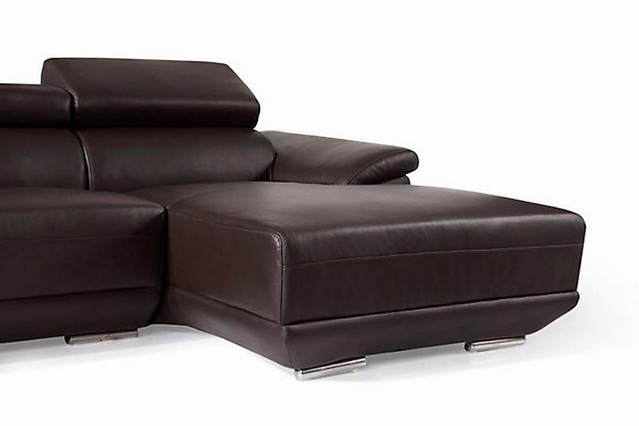 Xlmoebel Ecksofa Ledersofa mit Eckplatz und USB-Anschluss, Wohnlandschaft m günstig online kaufen