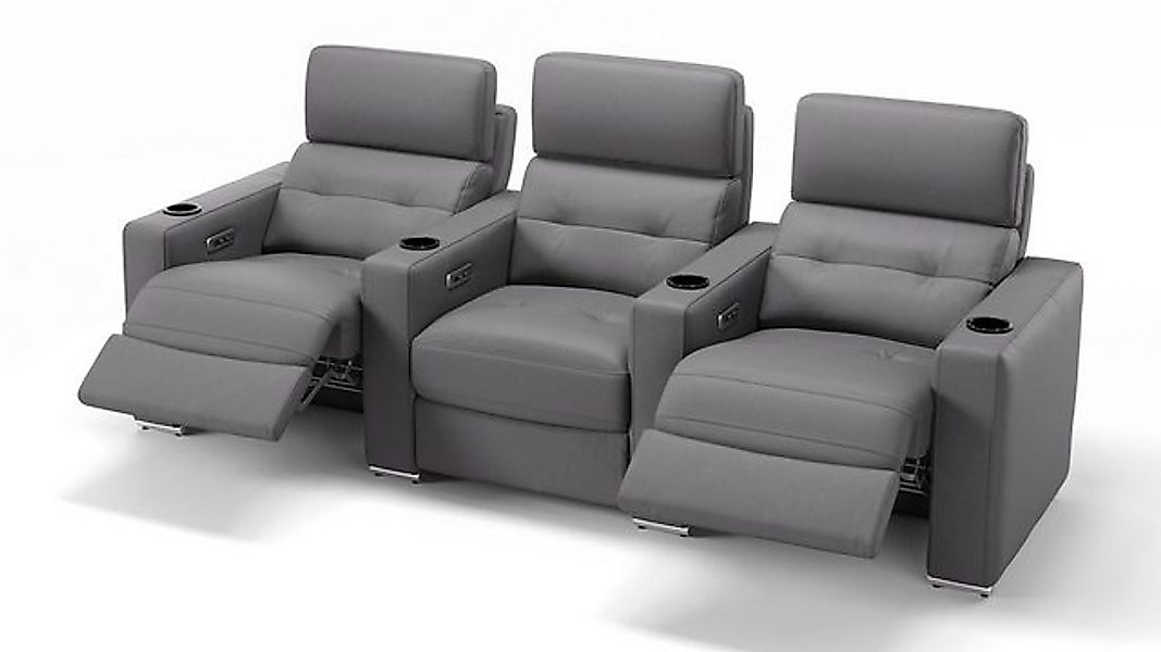 Sofanella 3-Sitzer Leder BARI, Relaxcouch, Designersofa, Designer Sofa, 3er günstig online kaufen