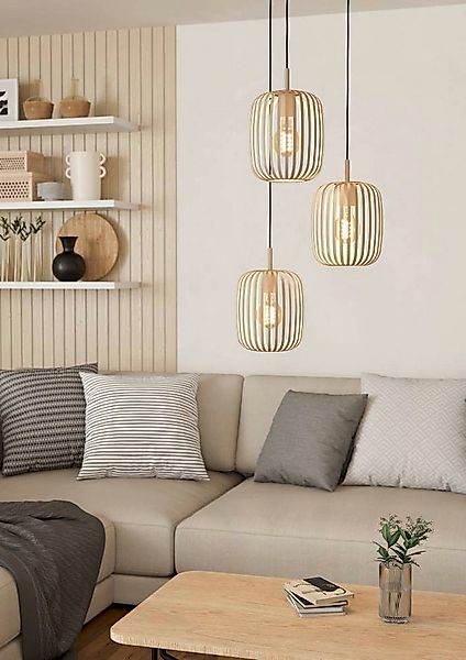 EGLO Hängeleuchte ROMAZZINA Pendelleuchte, Esstischleuchte, sandfarben, Met günstig online kaufen