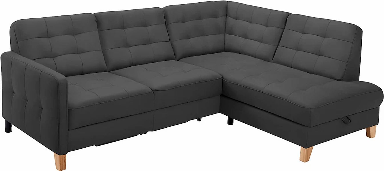 exxpo - sofa fashion Ecksofa »Elio, kompakt und komfortabel, bequem, zeitlo günstig online kaufen