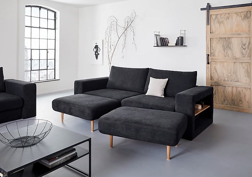 LOOKS by Wolfgang Joop 4-Sitzer "Looksvb", Verwandlungssofa: aus Sofa wird günstig online kaufen