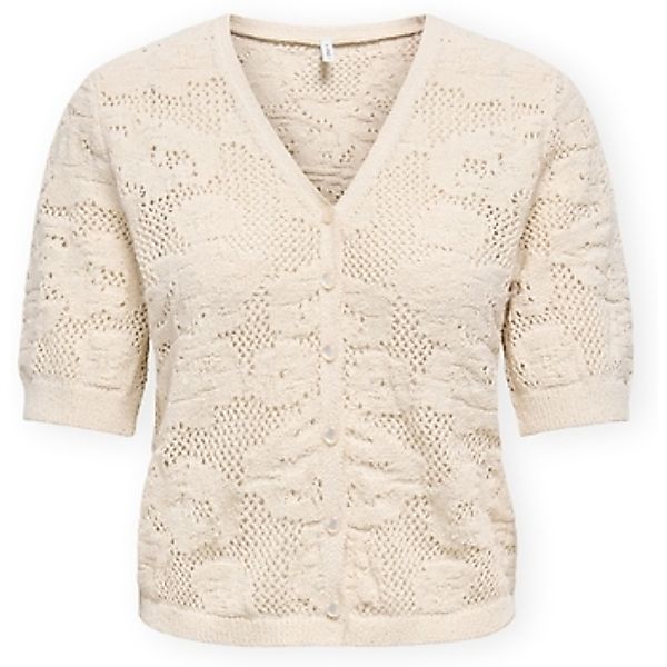 Only  Blusen Chloe Life Cardigan - Ecru günstig online kaufen