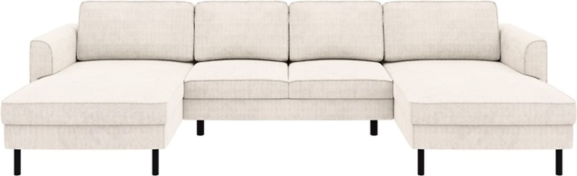 Home affaire Wohnlandschaft »Booster II, whlw. mit Schlaffunktion & Bettkas günstig online kaufen