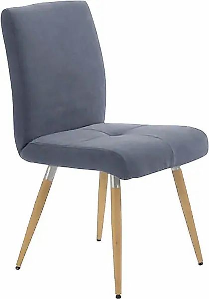 K+W Komfort & Wohnen 4-Fußstuhl »6411« () mit Sitzsteppung, Edelstahlgriff günstig online kaufen