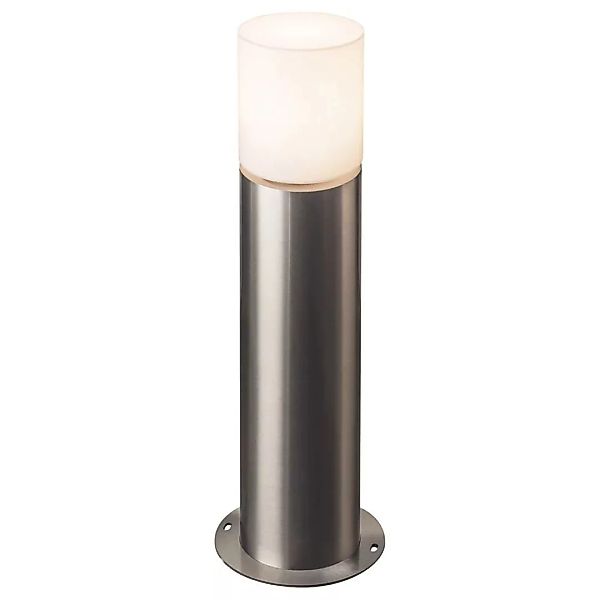 Wegeleuchte Rox Acryl 60 Pole in Silber E27 IP44 günstig online kaufen