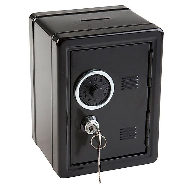 Idena Spardose Spartresor mit Zahlenschloss & Schlüsselschloss, Schwarz aus günstig online kaufen