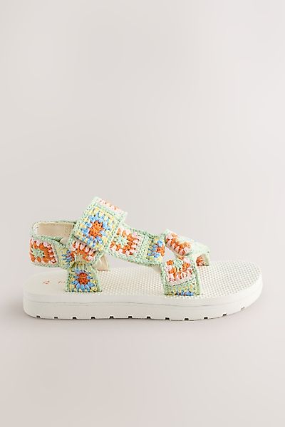 Next Trekking-Sandalen mit Häkeldetail Sandale (1-tlg) günstig online kaufen