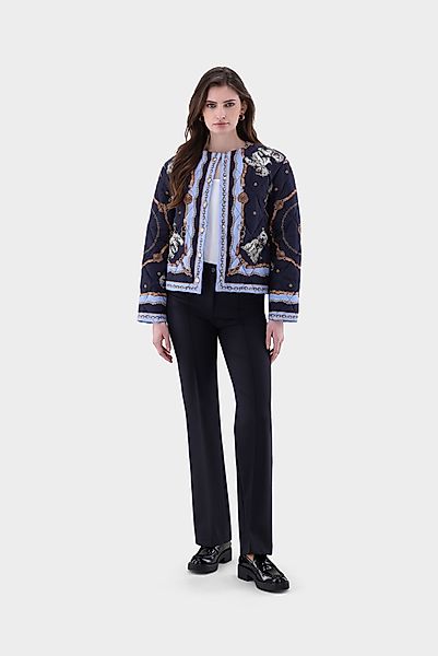 Steppjacke mit platziertem Druck günstig online kaufen