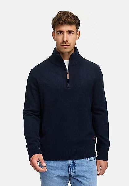Indicode Strickpullover Herren INTrax Half Pullover Herrenpullover Bequemer günstig online kaufen