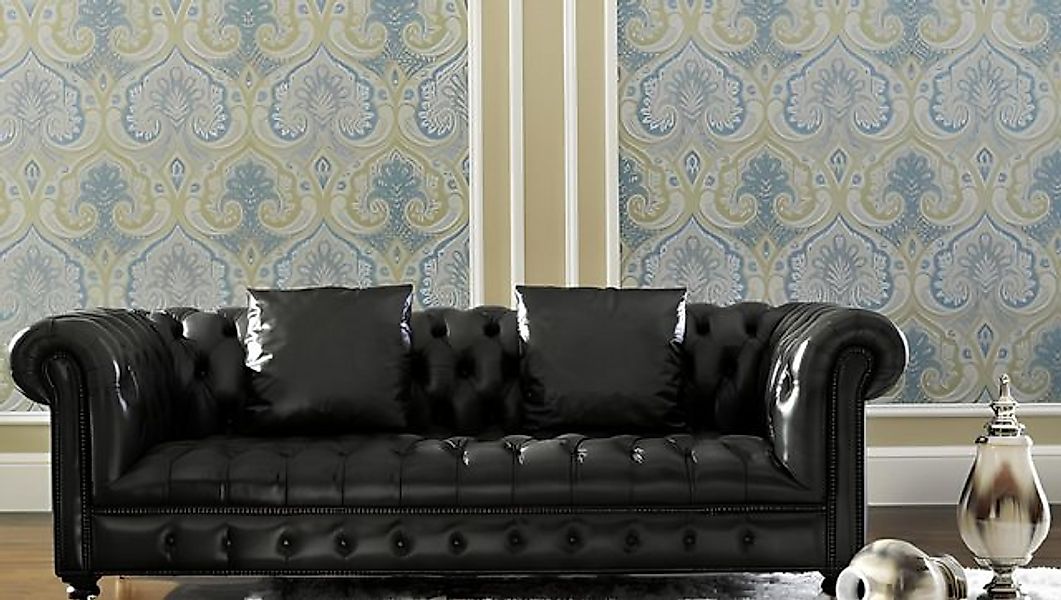 JVmoebel Sofa Chesterfield William Couch Sofa Polster 3 Sitz Klassische Cou günstig online kaufen