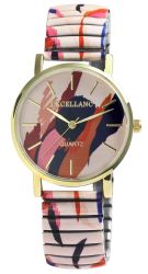 Excellanc Quarzuhr 1700060 Edelstahlzugband, D 36 günstig online kaufen