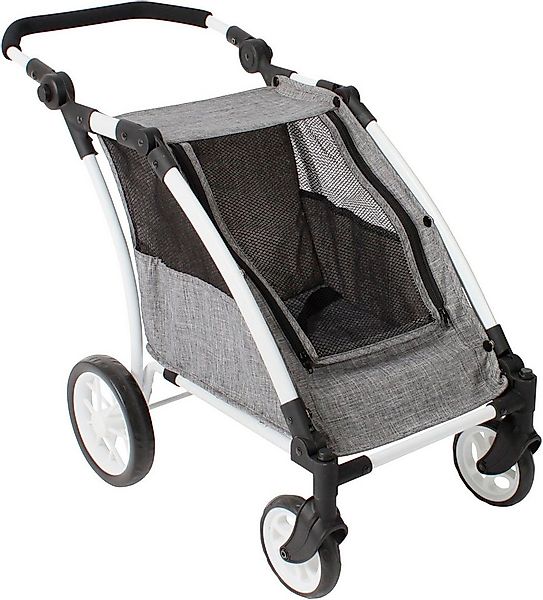 CHIC2000 Puppen-Zwillingsbuggy Puppen-Trailer Roadster, für zwei Puppen günstig online kaufen