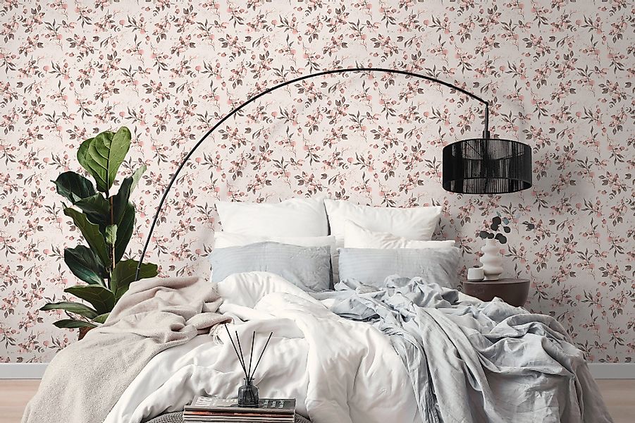 A.S. Création Vliestapete Pure Elegance Blumen-Tapete günstig online kaufen