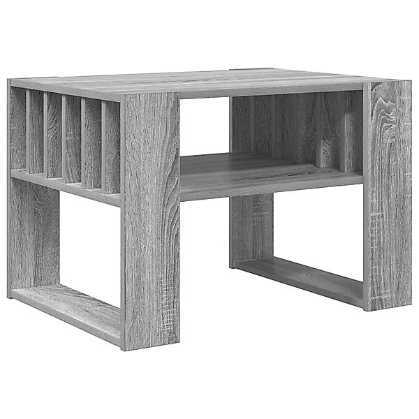vidaXL Couchtisch Graues Sonoma 66 x 49,5 x 45 cm Holzwerkstoff 8000121 günstig online kaufen