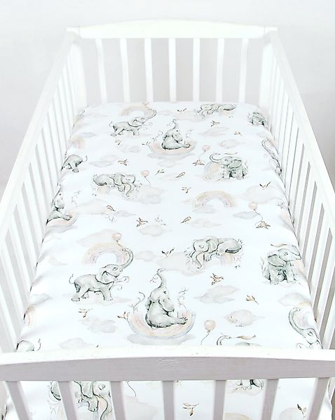 BabyLux Spannbettlaken BABYLUX SPANNBETTLAKEN 60x120 cm Spannbetttuch Baumw günstig online kaufen