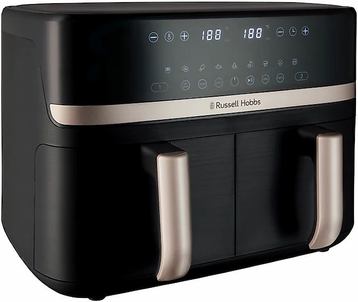 RUSSELL HOBBS Heißluftfritteuse »27680-56 s SatisFryTM Dual basket, 4,5L«, günstig online kaufen