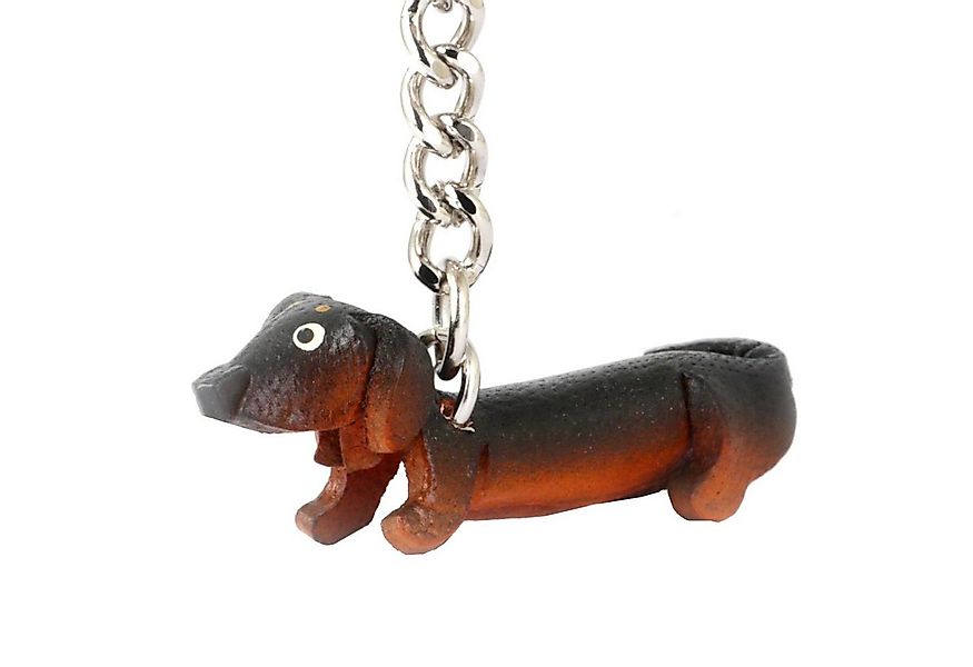 Monkimau Schlüsselanhänger Set Dackel Schlüsselanhänger aus Leder günstig online kaufen